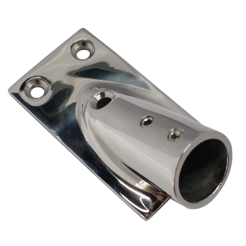 NRC&XRC Boat Hand Rail Fitting-30 Degree 7/8 inch Rectangular Base-Marine 316 Stainless Steel usd by Boats/Awning - Image 5
